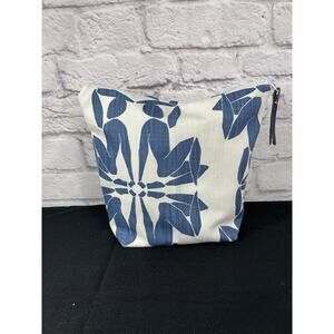 Handmade unique fabric bag, abstract design of the human figure